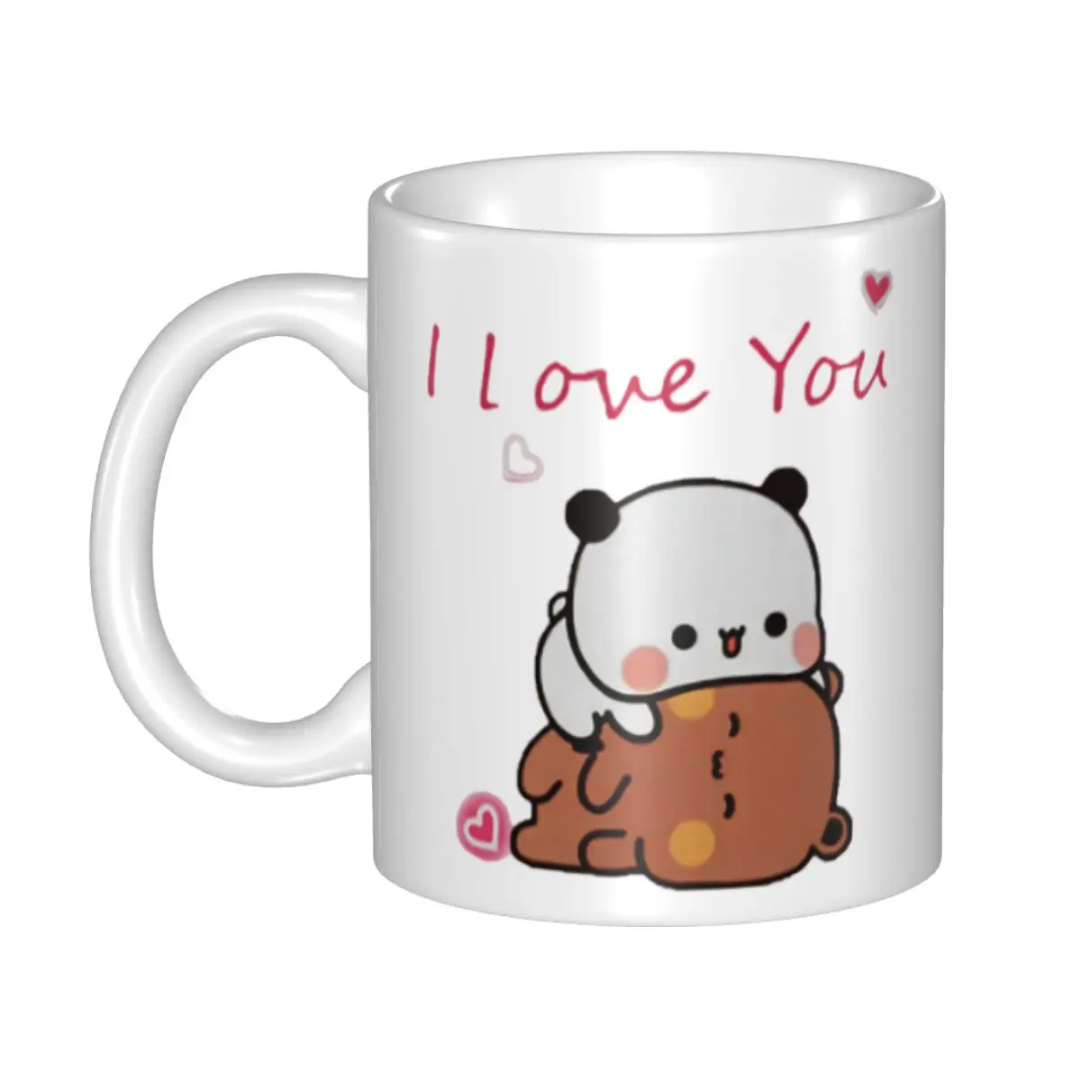 Coffee Tea Love - Tasse à café Panda et Brownie,