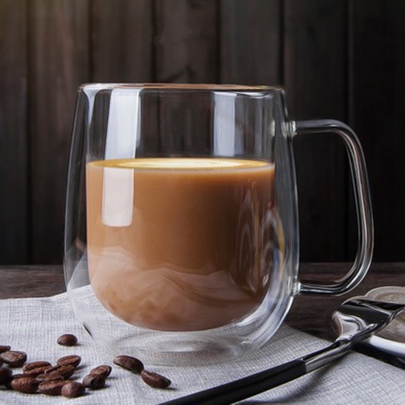 Lemon Tea Coffee - Tasse en verre à Double paroi