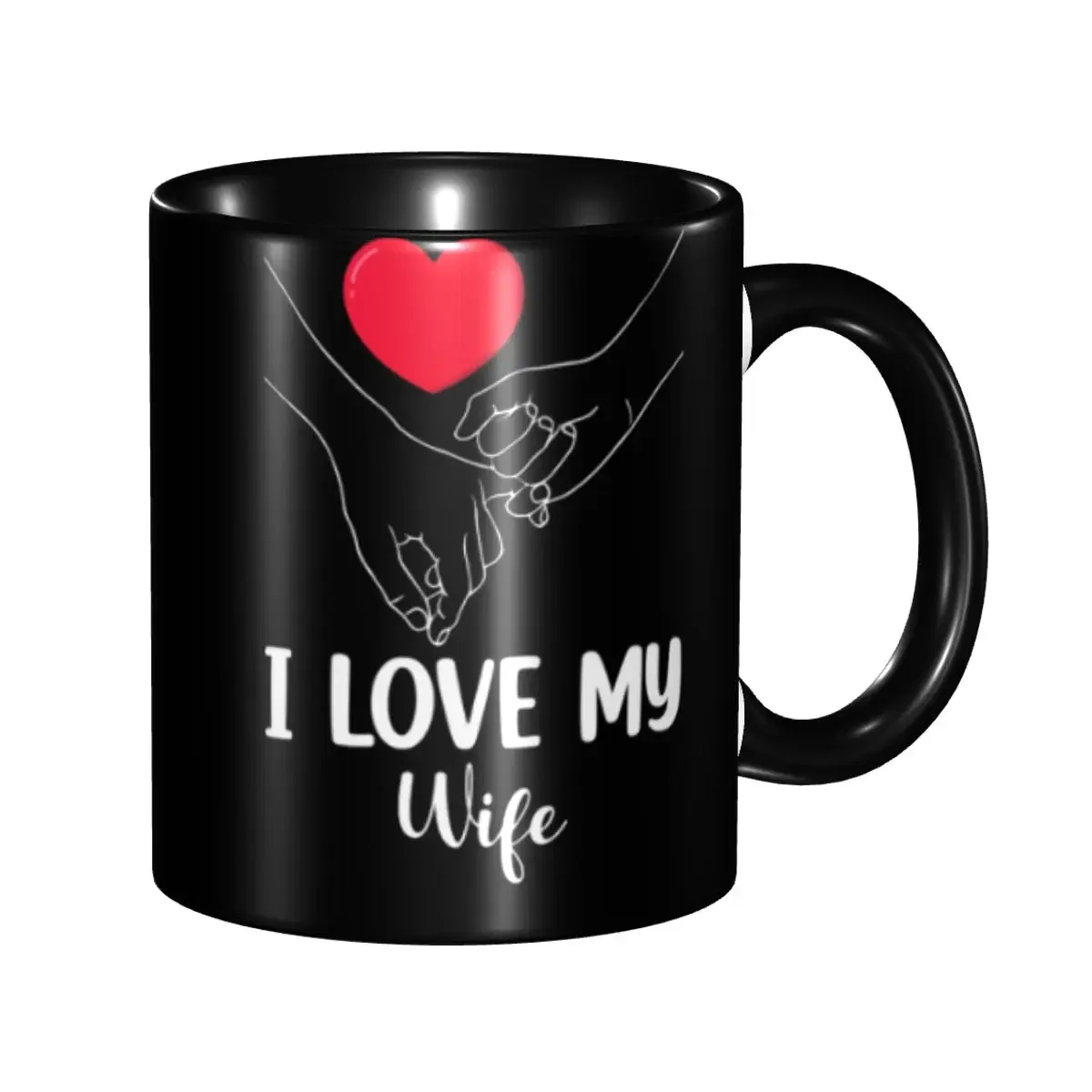 Coffee Tea Love - Tasse personnalisée « J'aime ma femme