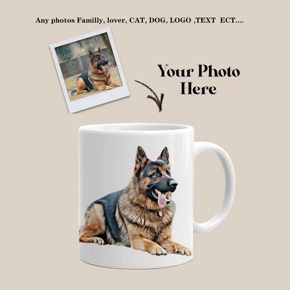 Coffee Tea Images - Tasse personnalisée avec votre photo, tasses