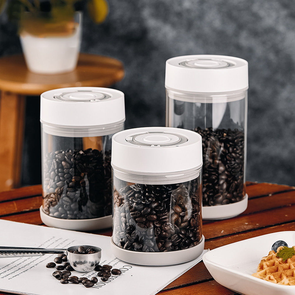 Coffee Tea Box - Bocal à café en verre résistant