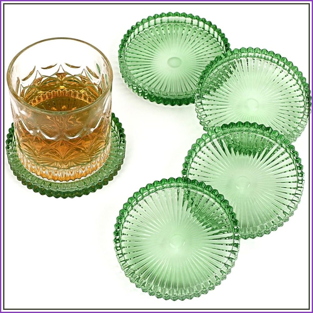 Coffee Tea Images - Ensemble de 5 sous-verres modernes en