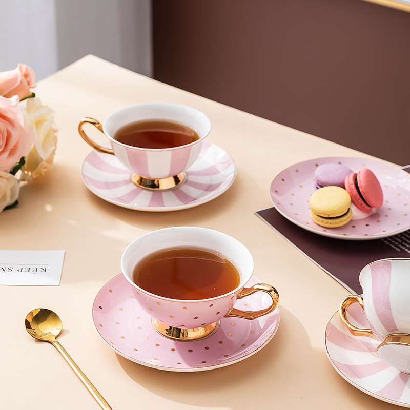 Tasses à café en céramique ros - Coffee Tea Drink avis et prix