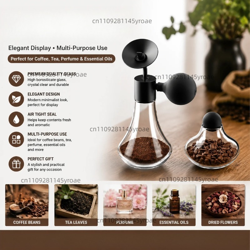 Flacon d'échantillon en verre  - Coffee Bean & Tea Menu avis et prix