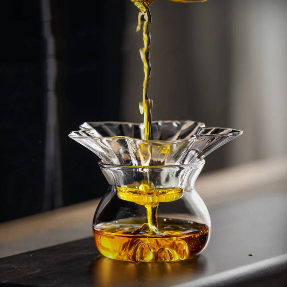 Infuseur à thé en verre floral - Coffee Leaves Tea avis et prix