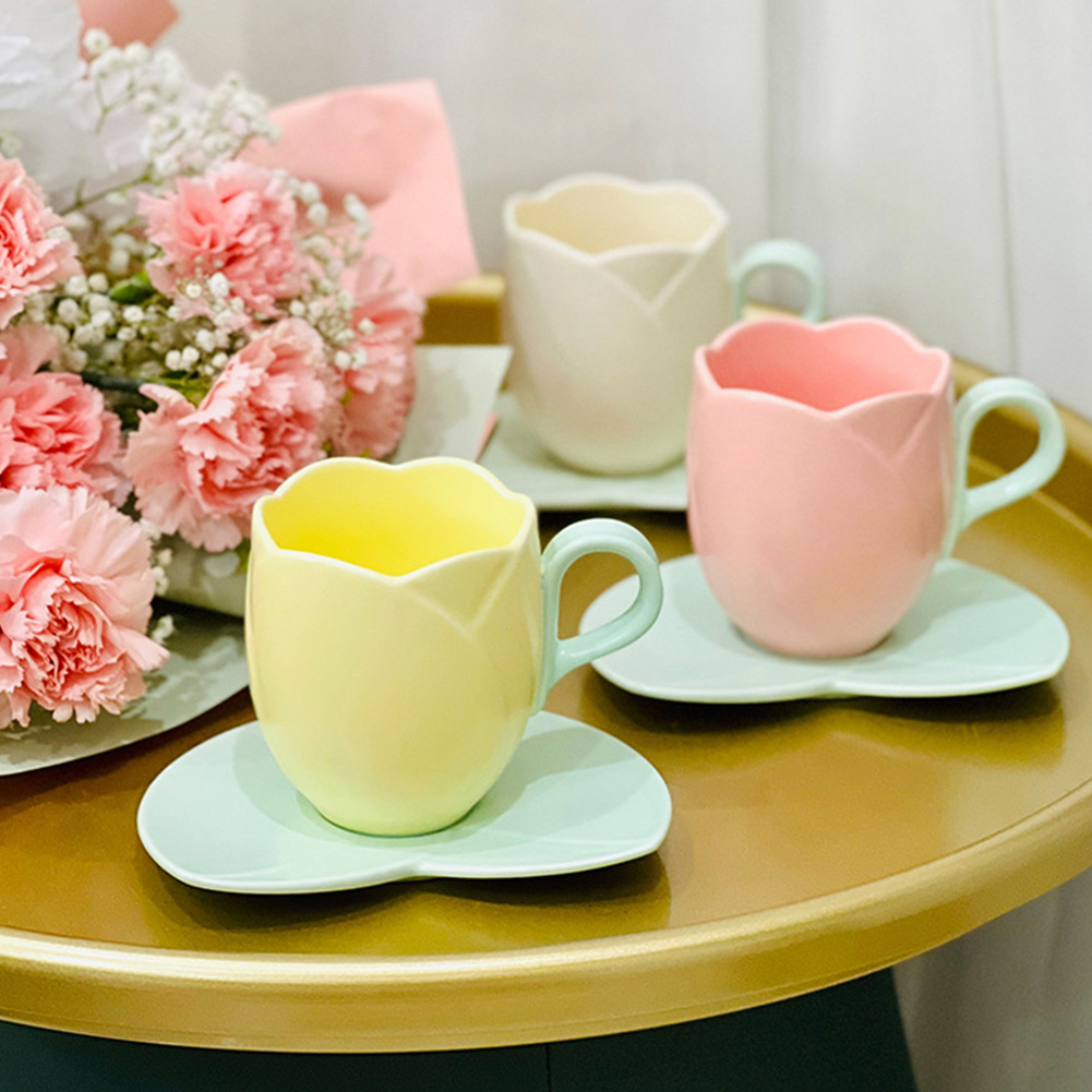 Tasse à café tulipe avec souco - Coffee Tea Love avis et prix