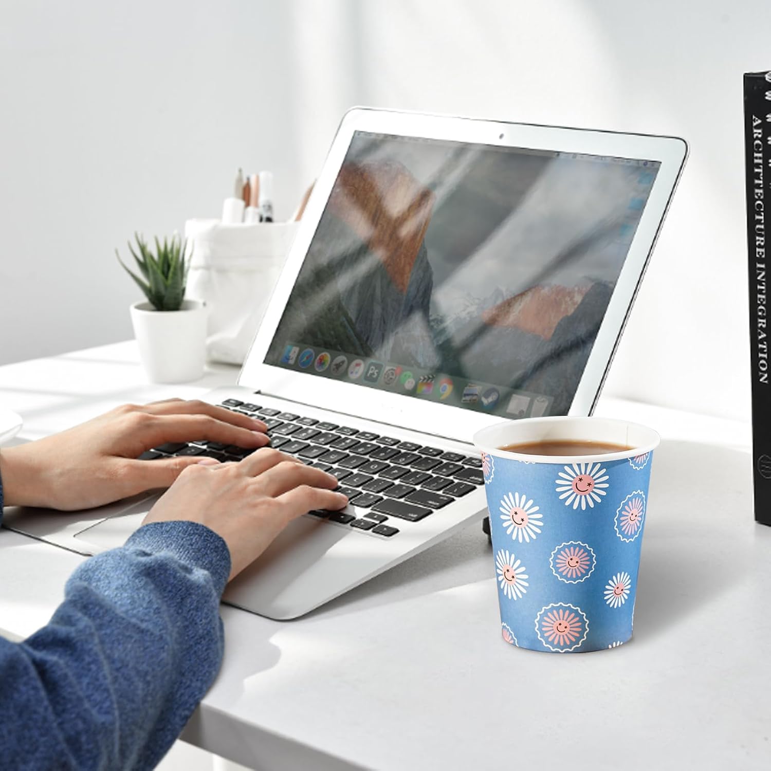 Lot de 300 gobelets en papier  - Coffee Tea Images avis et prix