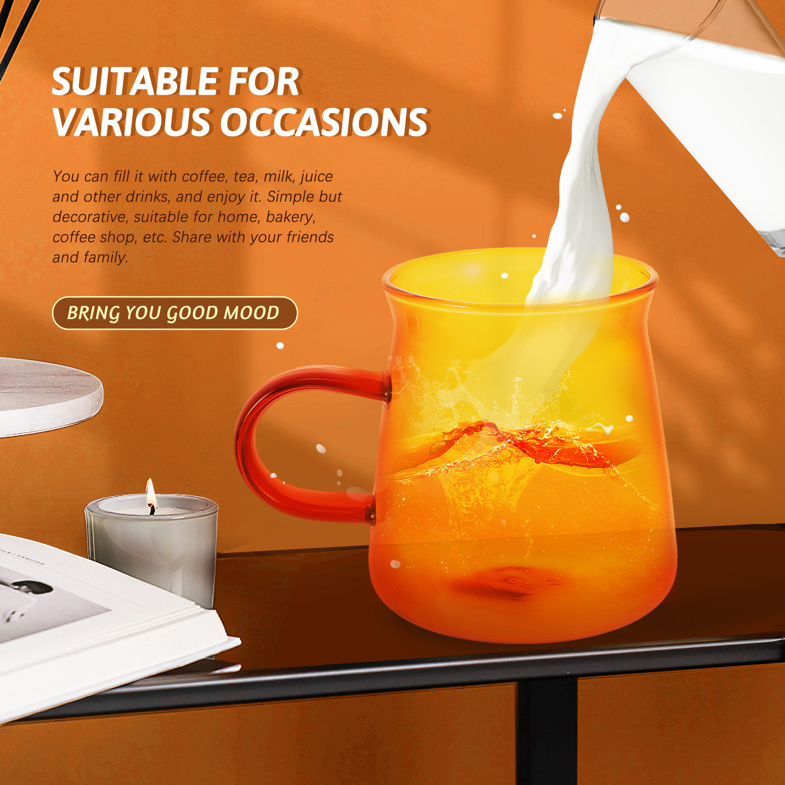 Ensemble de tasses à café en v - Coffee Tea Drink avis et prix