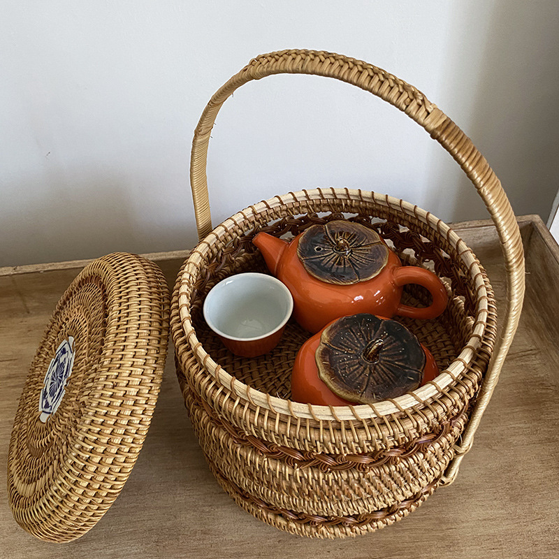 Panier de rangement double cou - Coffee Tea Vietnam avis et prix
