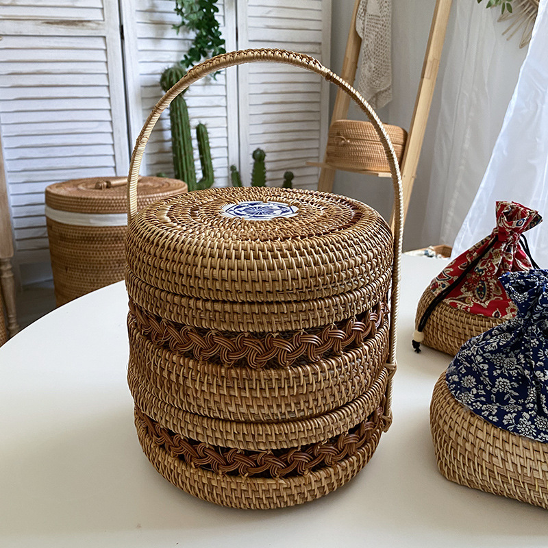 Panier de rangement double cou - Coffee Tea Vietnam avis et prix