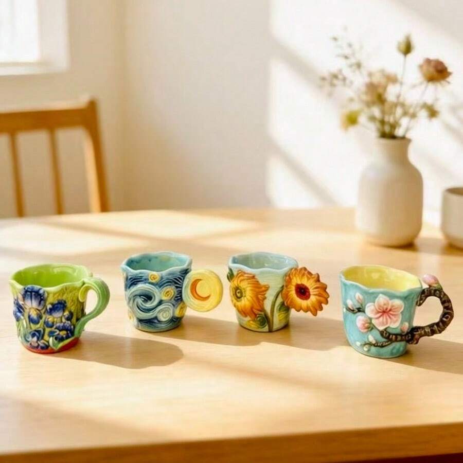 4 tasses à café italiennes en  - Coffee Tea Van avis et prix