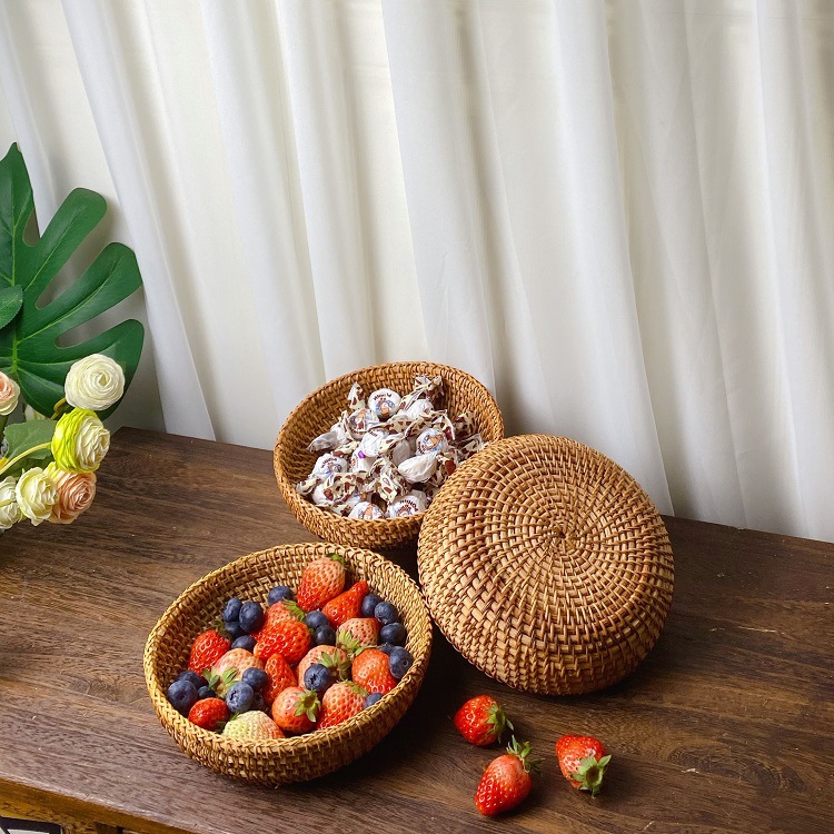 Panier à fruits en rotin du Vi - Coffee Tea Vietnam avis et prix