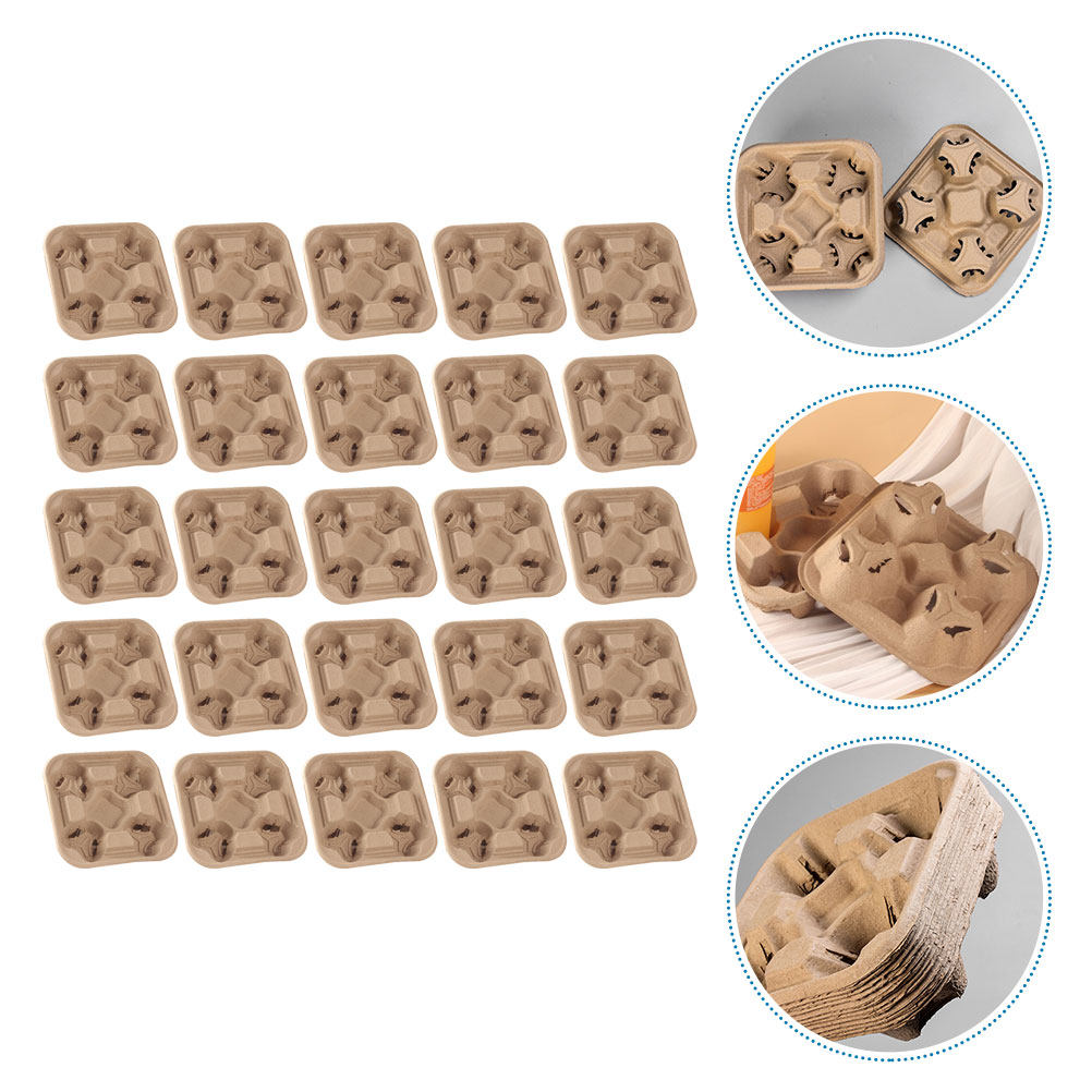 Lot de 25 porte-gobelets en pu - Coffee Tea Holders avis et prix