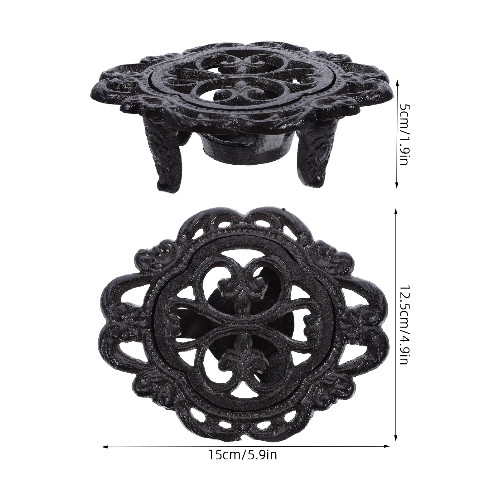 Chauffe-théière en fonte de 6  - Coffee Tea Holders avis et prix