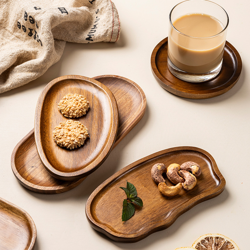 1 plateau à thé en bois d'acac - Coffee Tea Images avis et prix