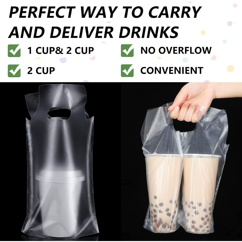 200 sacs porte-gobelets en pla - Coffee Tea Images avis et prix