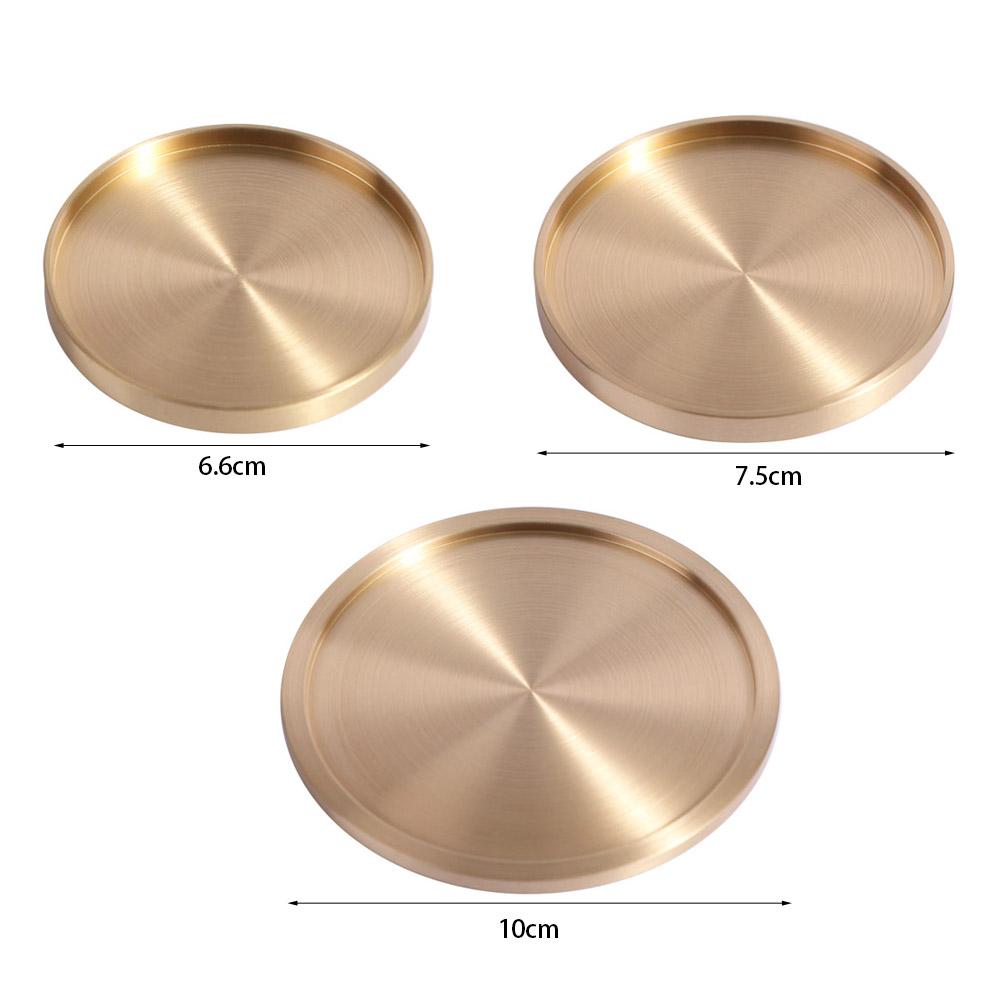 Sous-verre rond en laiton rési - Coffee Tea Holders avis et prix