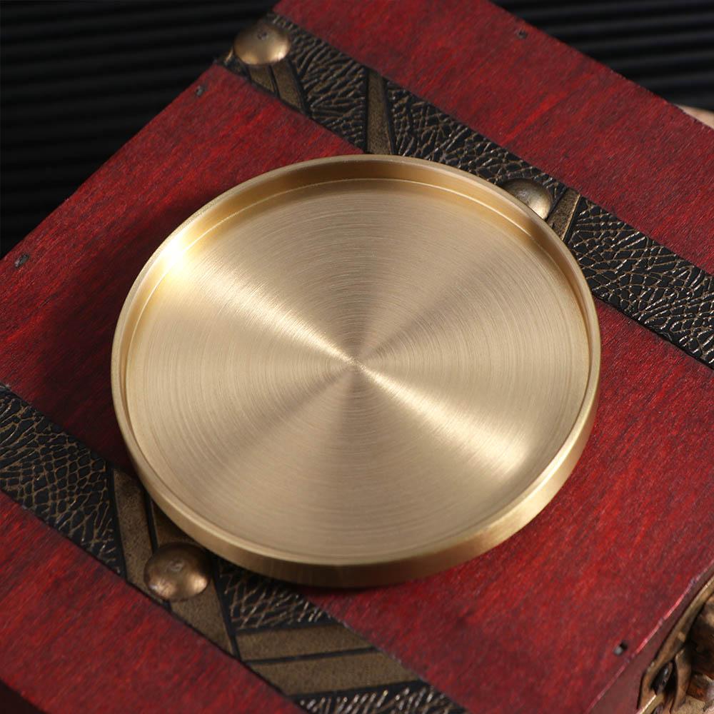 Sous-verre rond en laiton rési - Coffee Tea Holders avis et prix