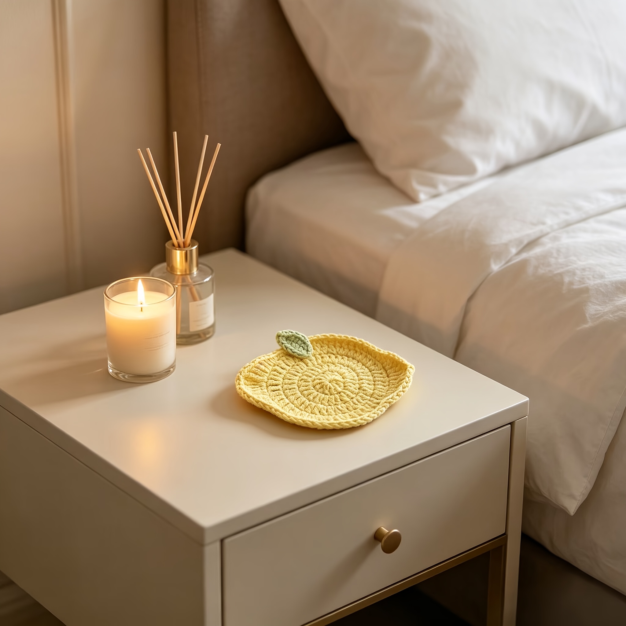 Sous-verre en crochet fait mai - Lemon Tea Coffee avis et prix