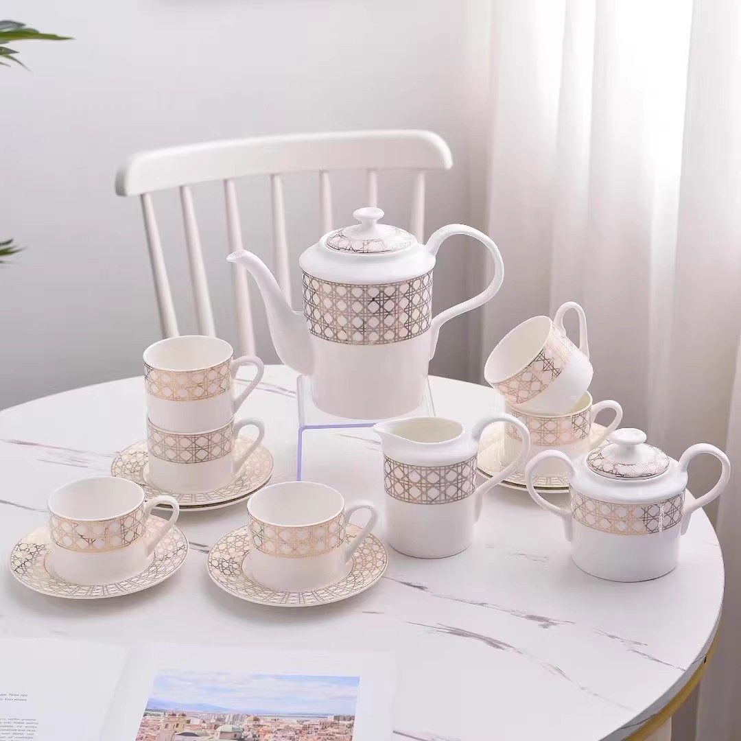 Ensemble de tasses à café et à - Coffee Tea Love avis et prix